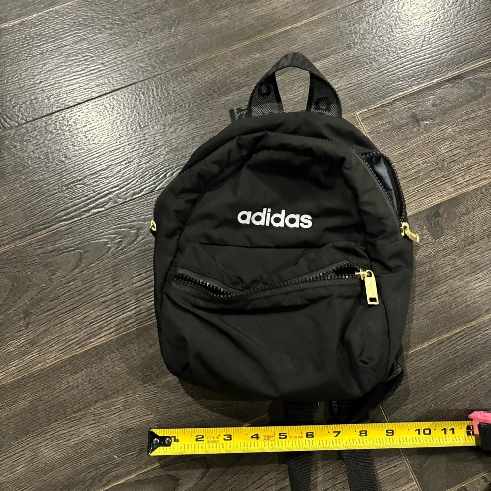 Adidas Black Backpack with Gold Accents - Picture 4 of 8